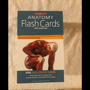 Barron’s Anatomy Flash Cards 3rd Edition
